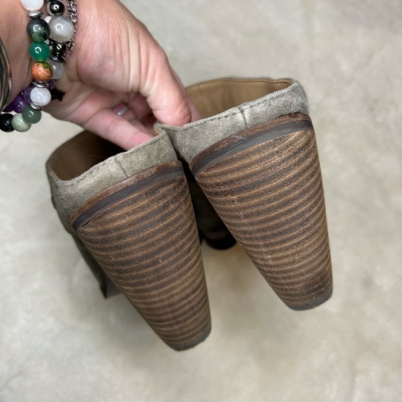 Sam Edelman Alison Leather Mule Heeled Boots 9 - Picture 7 of 10